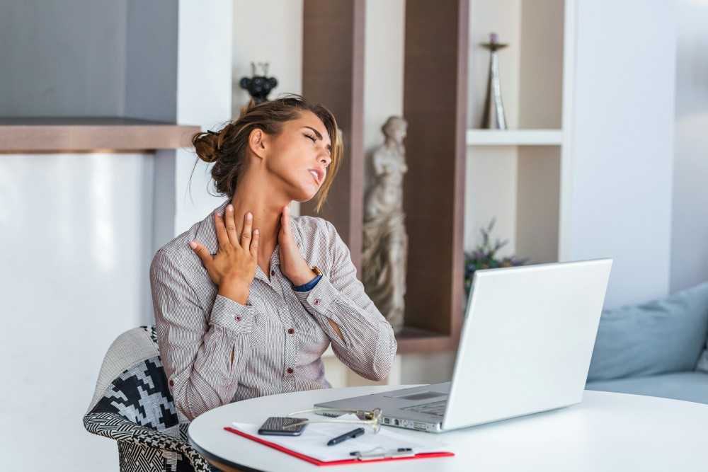 Présentation d'une femme souffrant de myélopathie cervicarthrosique