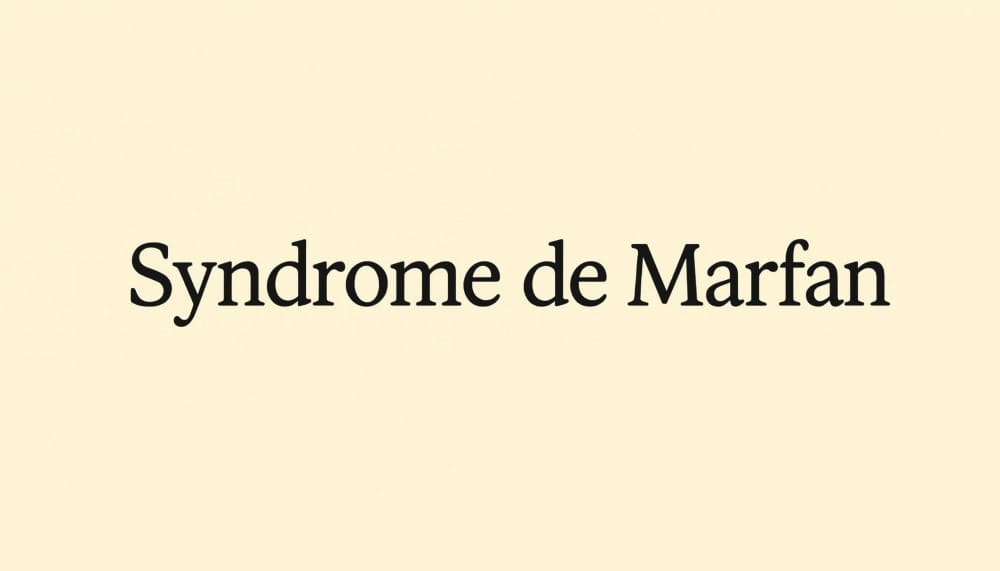 Syndrome de marfan