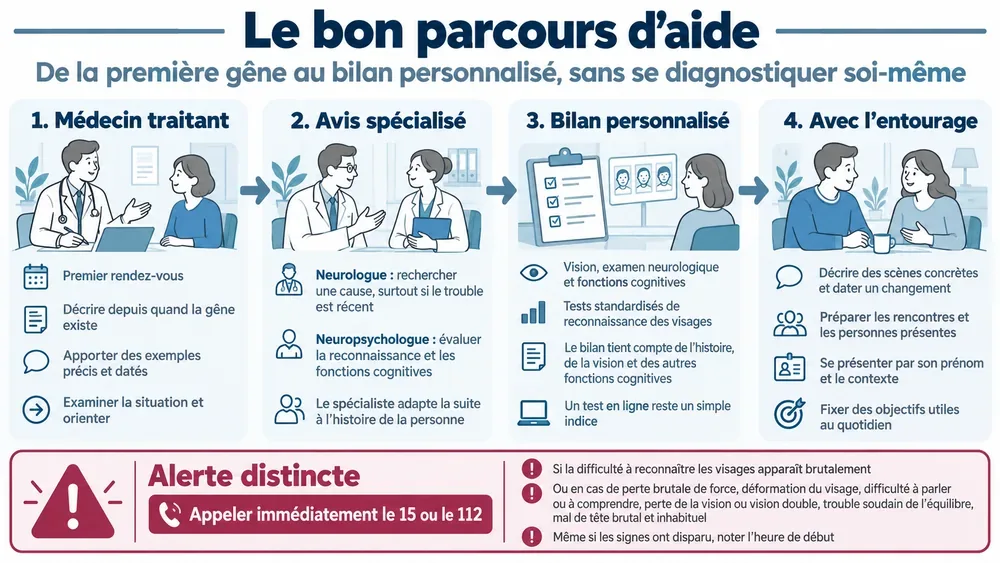Le bon parcours d’aide : de la première gêne au bilan personnalisé, sans se diagnostiquer soi-même
